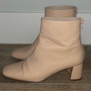 Stuart Weitzman Pink Leather Boots